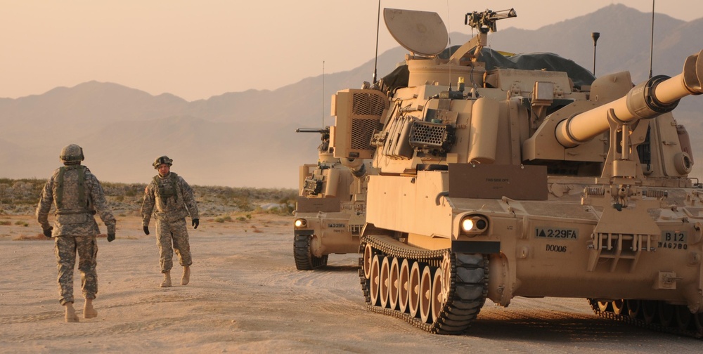 Highlander Brigade Trains at the National Training Center