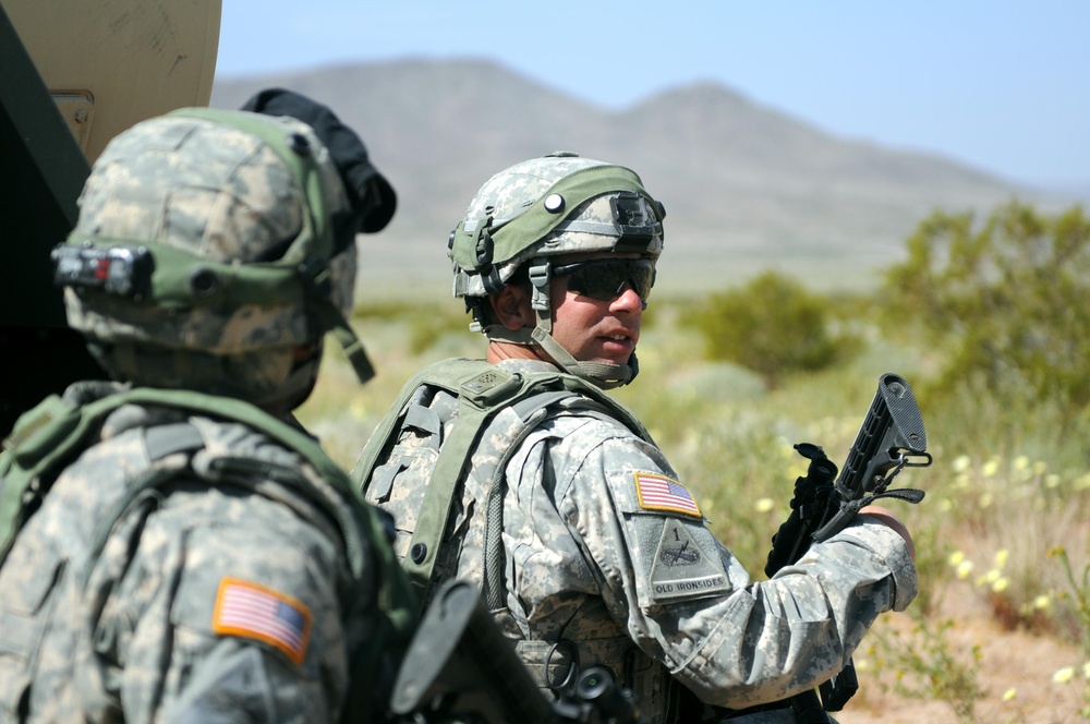 Highlander Brigade Trains at the National Training Center