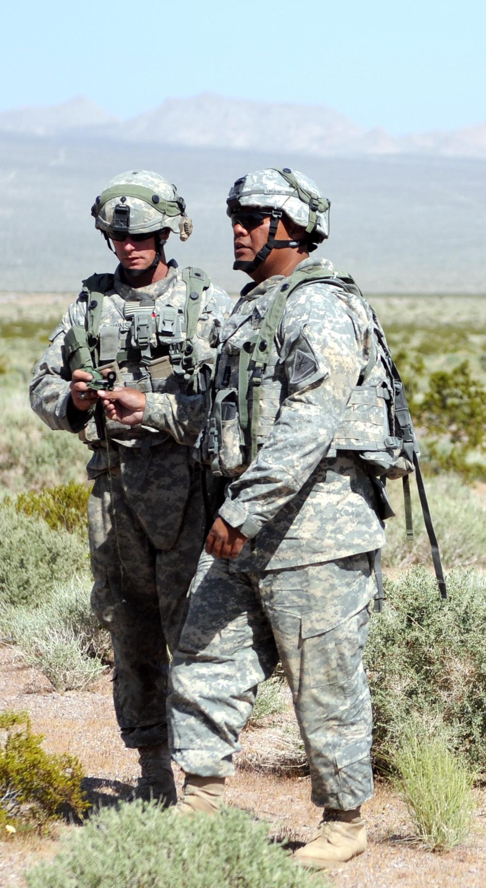 Highlander Brigade Trains at the National Training Center