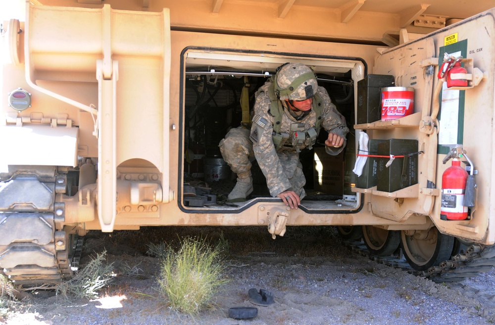 Highlander Brigade Trains at the National Training Center