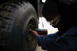 Mechanics keep tactical vehicles in motion