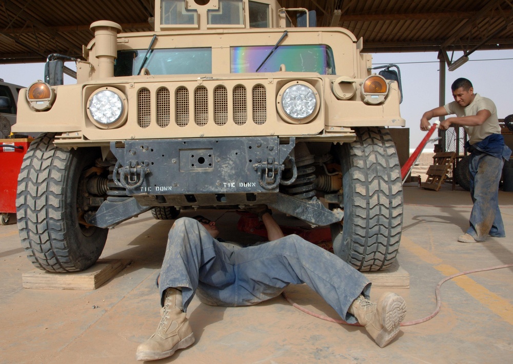 Vehicle MX Airmen keep the mission rolling