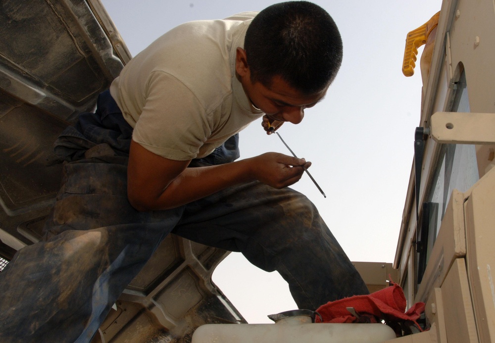 Vehicle MX Airmen keep the mission rolling