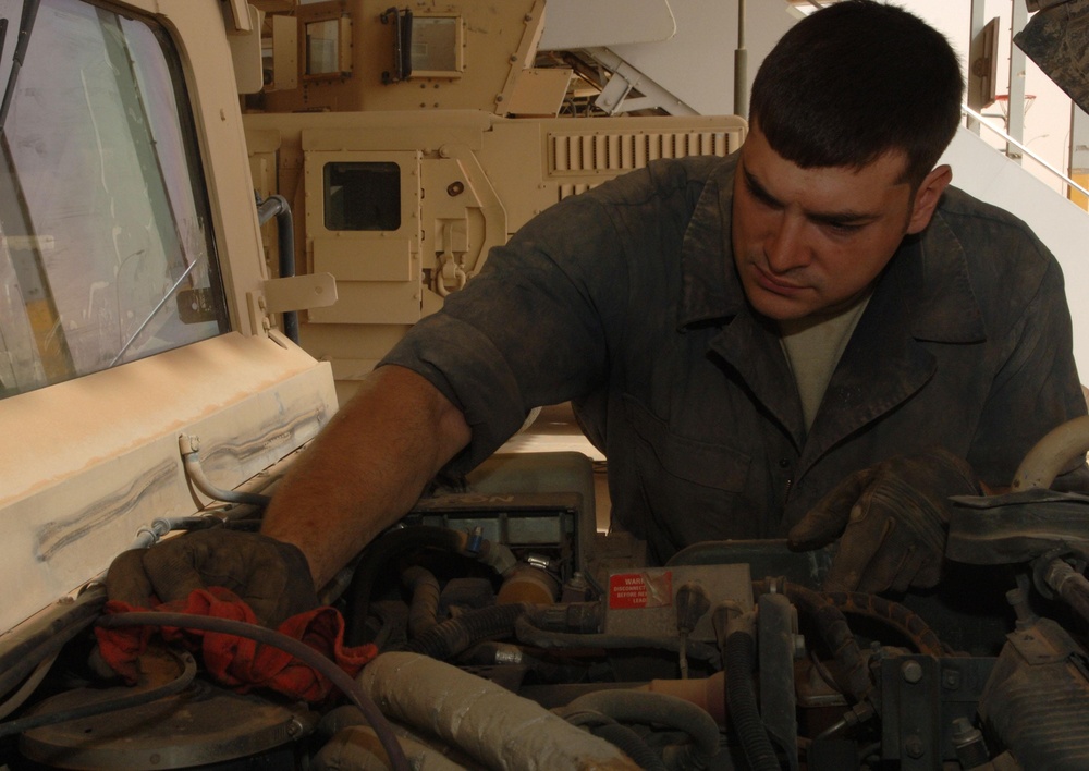 Vehicle MX Airmen keep the mission rolling