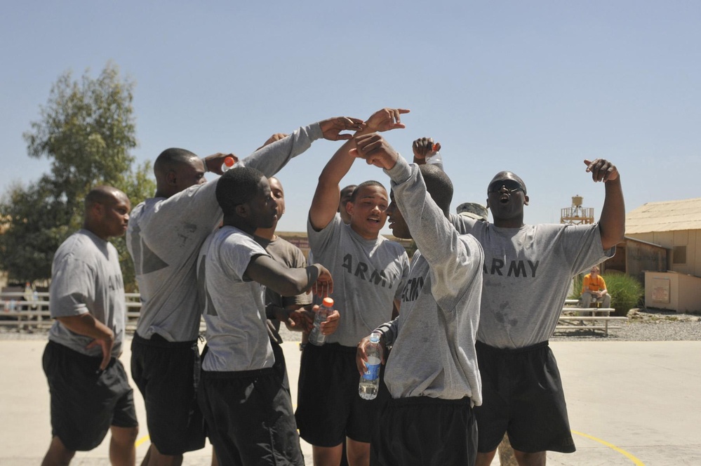 FOB Salerno hosts Easter basketball tournament