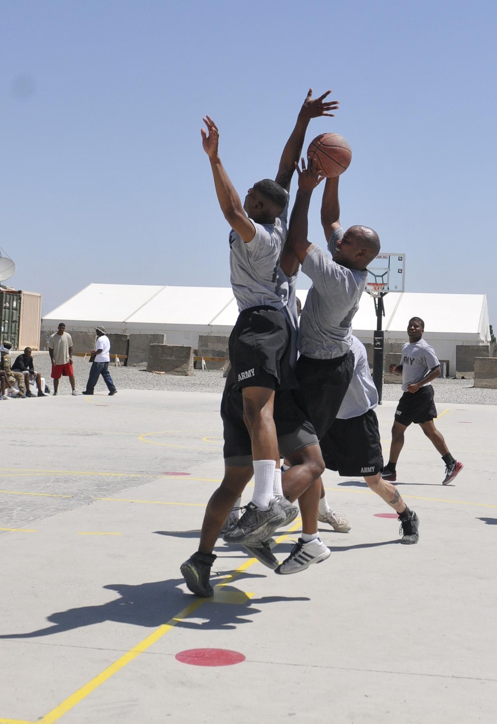 FOB Salerno hosts Easter basketball tournament
