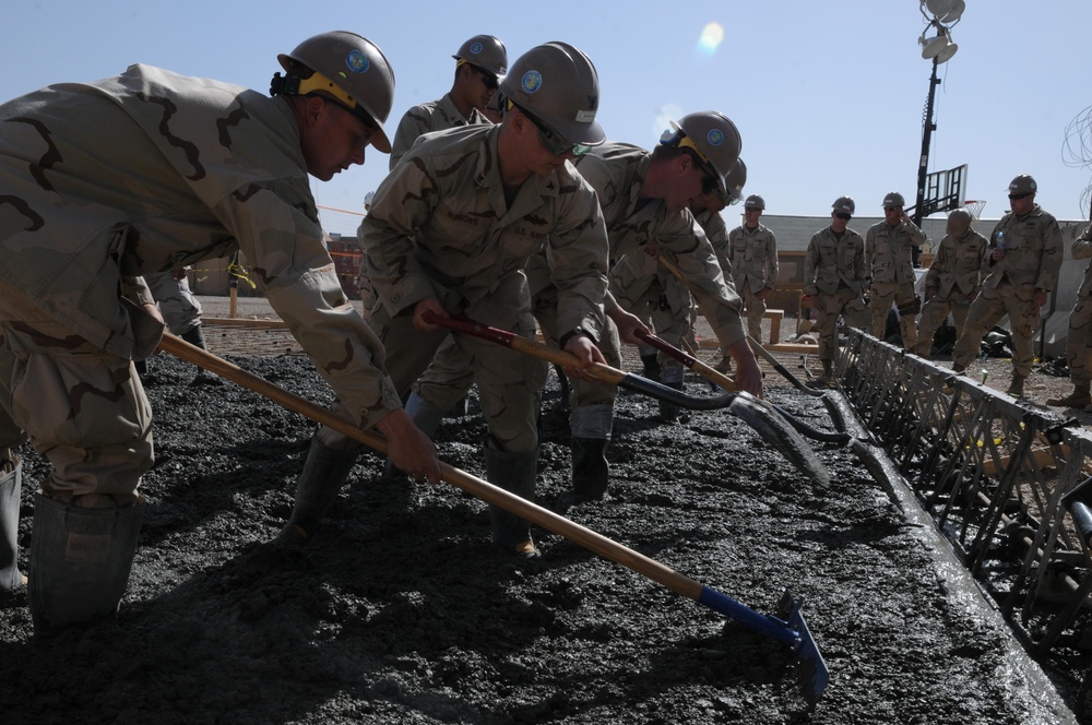 Rake, Rake, Rake the Concrete