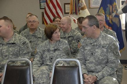 Easter Marked While on Duty for National Guardsmen