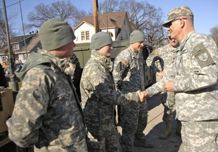 Easter Marked While on Duty for National Guardsmen