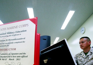 Master Instructor Award; Instructors at SNCO Academy achieve highest tier of education