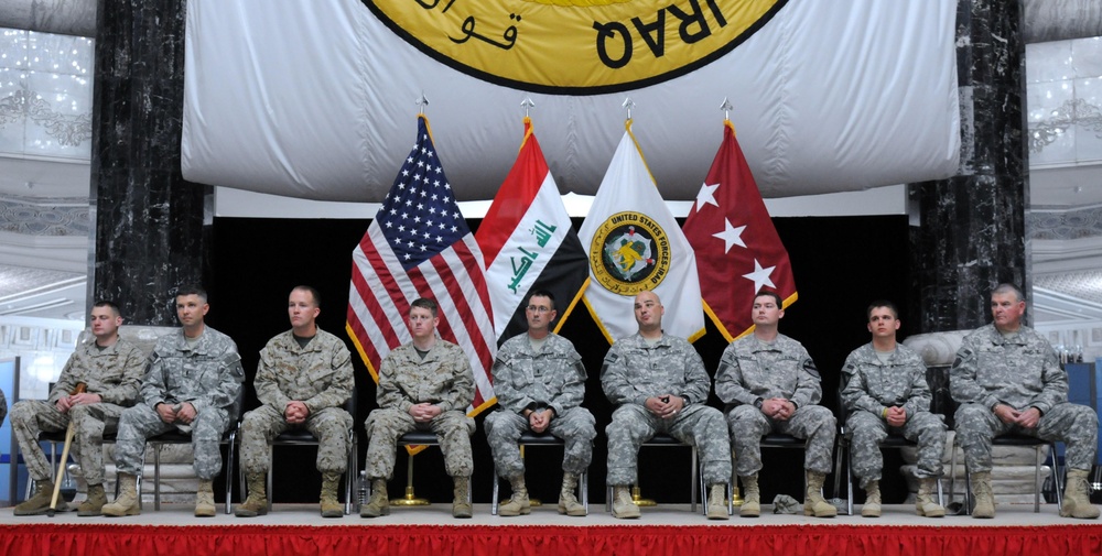 Wounded warriors return to Iraq for proper exit