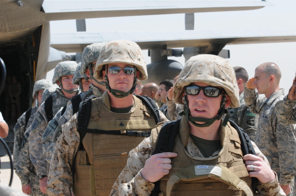 Wounded Warriors return to Iraq for proper exit