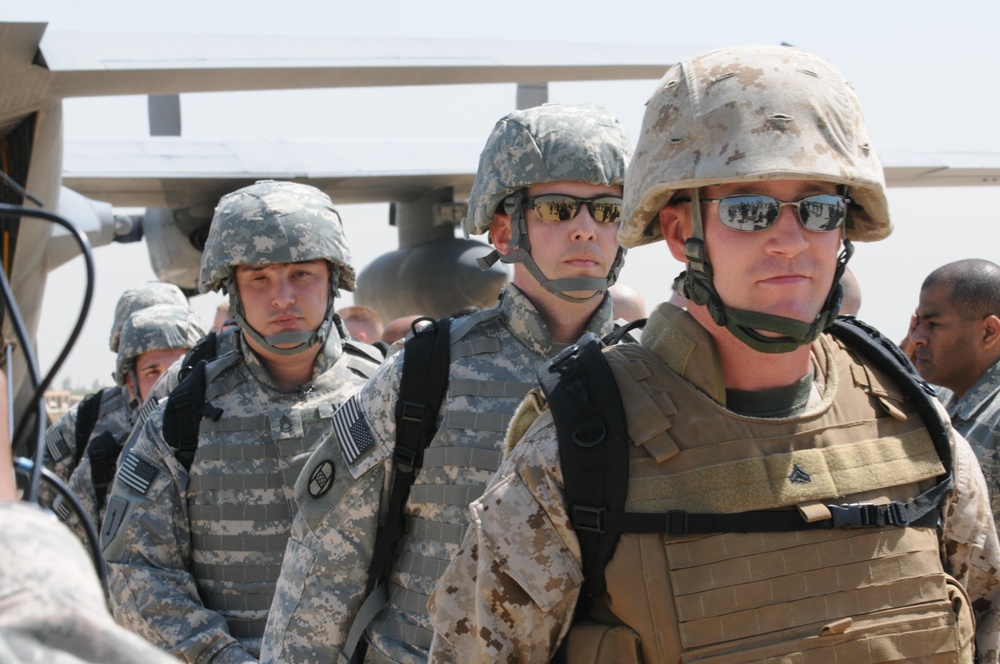 Wounded warriors return to Iraq for proper exit