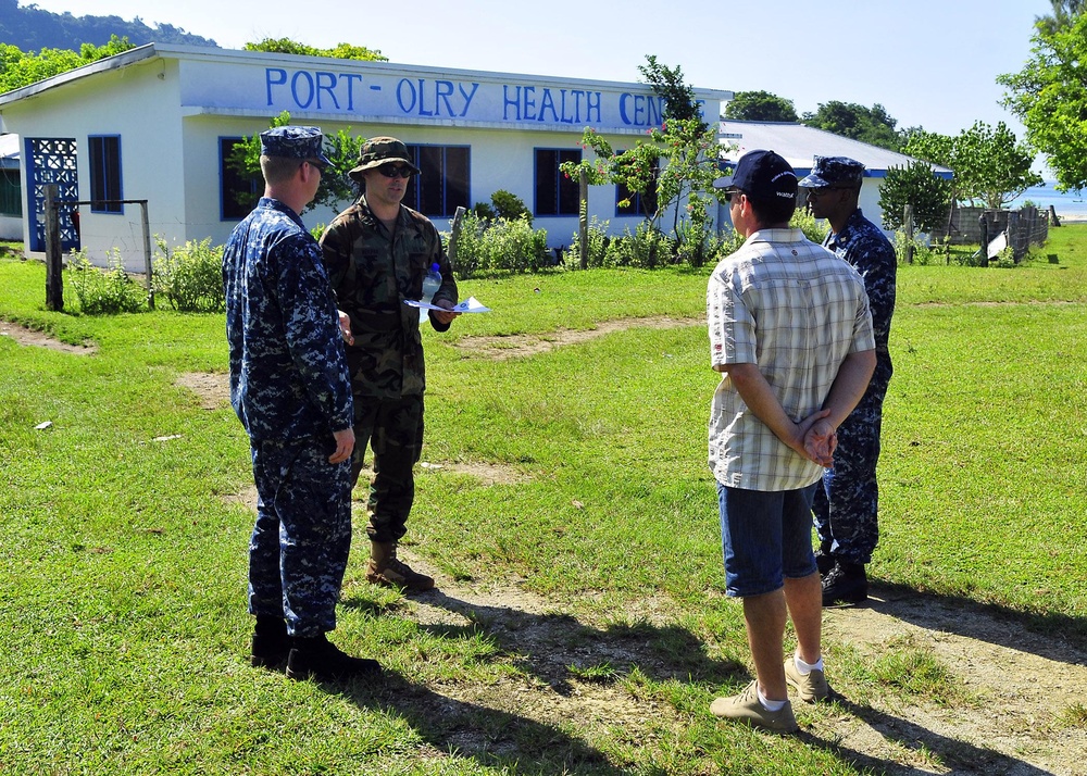 Pacific Partnership 2011 Advanced Echelon Team Making Final Preparations in Vanuatu