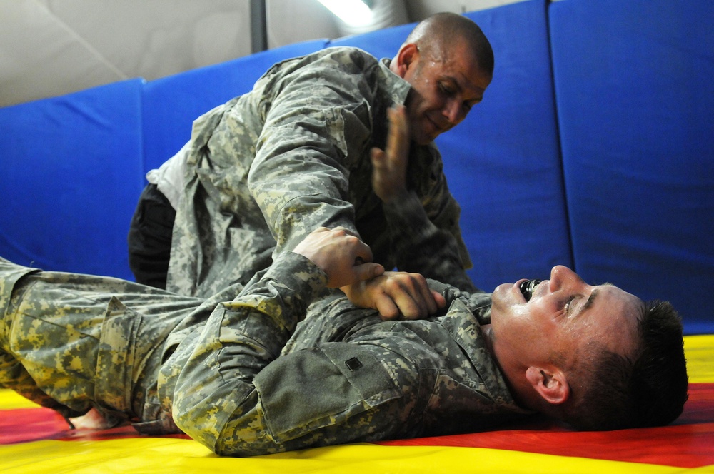 25th Inf. Div. Soldiers train in basic combatives