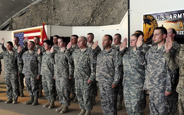 US Army Reserve Birthday Celebration at Bagram Air Field