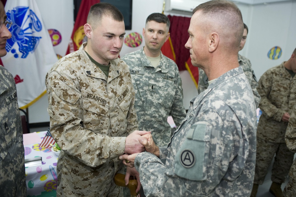Third Army honors Wounded Warriors
