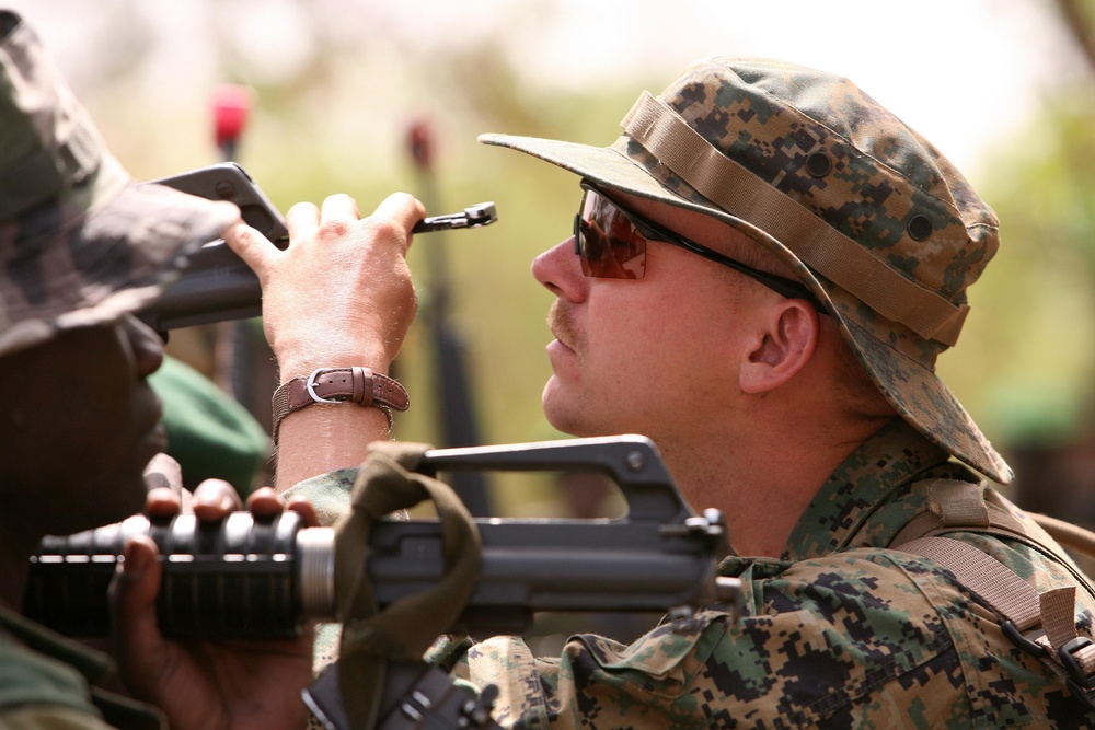 Marines, Senegalese commandos test immediate action skills during APS-11