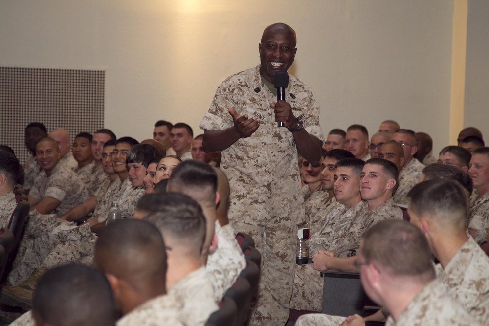 SMMC visits Miramar, bids farewell to Marines