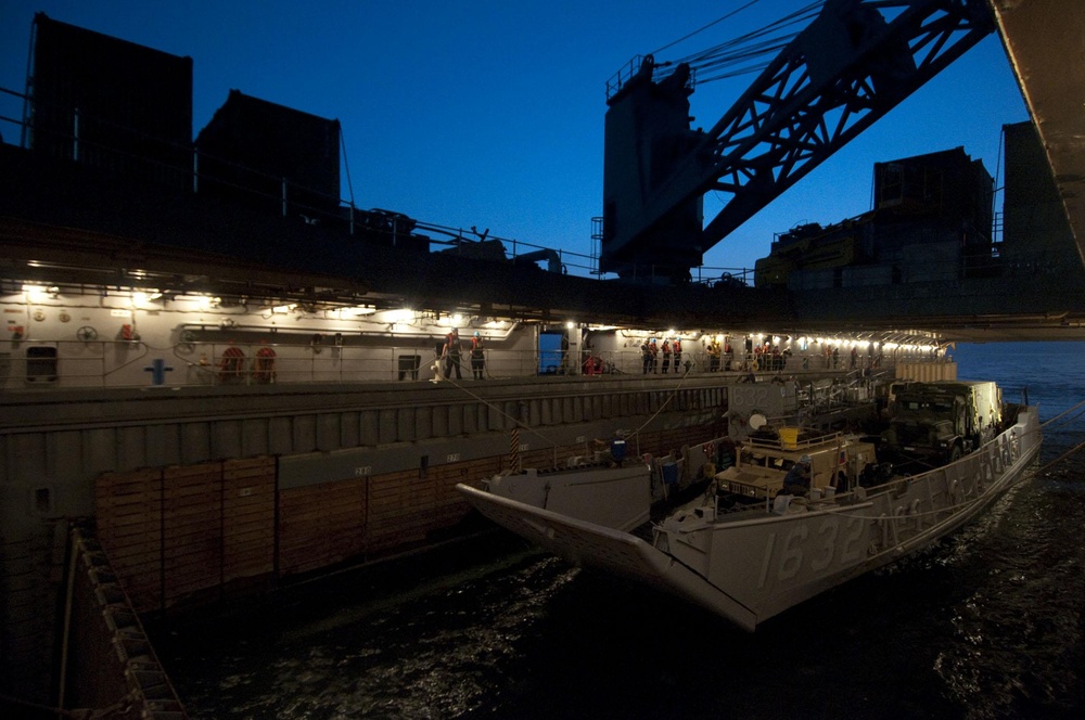 USS Comstock action