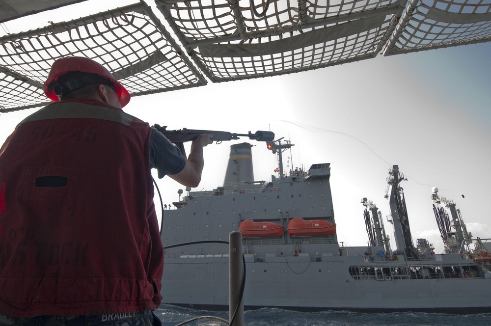 USS Comstock action