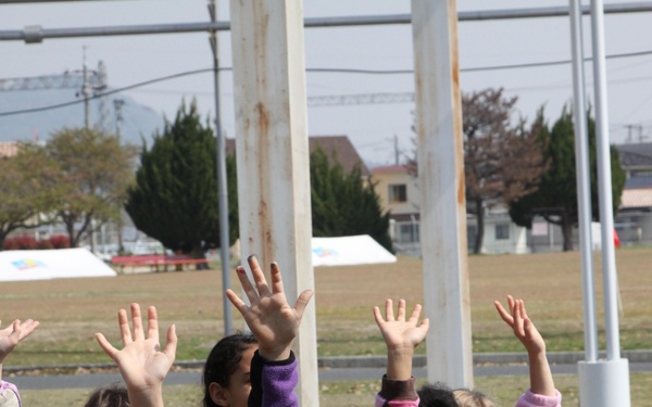 ARFF Marines teach students: Matthew C. Perry students learn ins, outs of aircraft firefighting