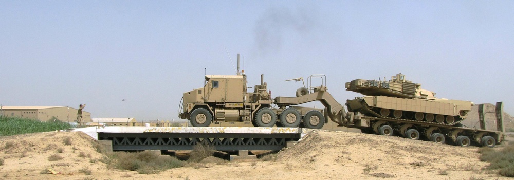 ‘Lifeline’ Battalion trains 9th Iraqi Army Division on tank movement operations