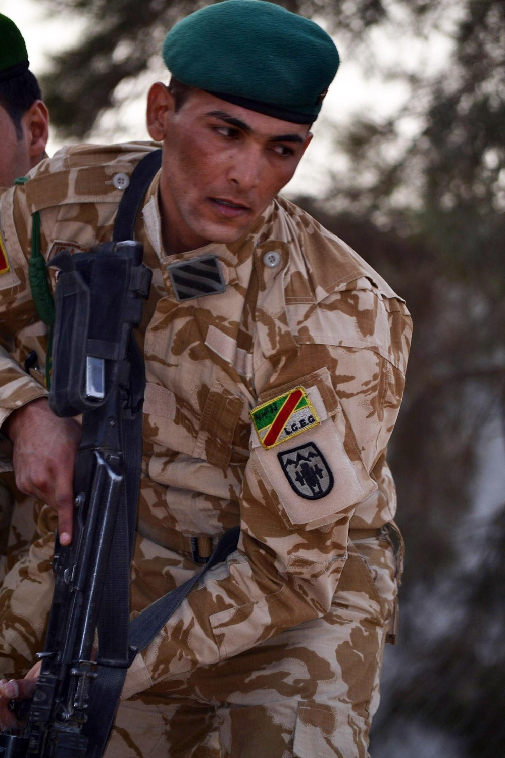 Iraqi soldiers sharpen skills at Commando Training
