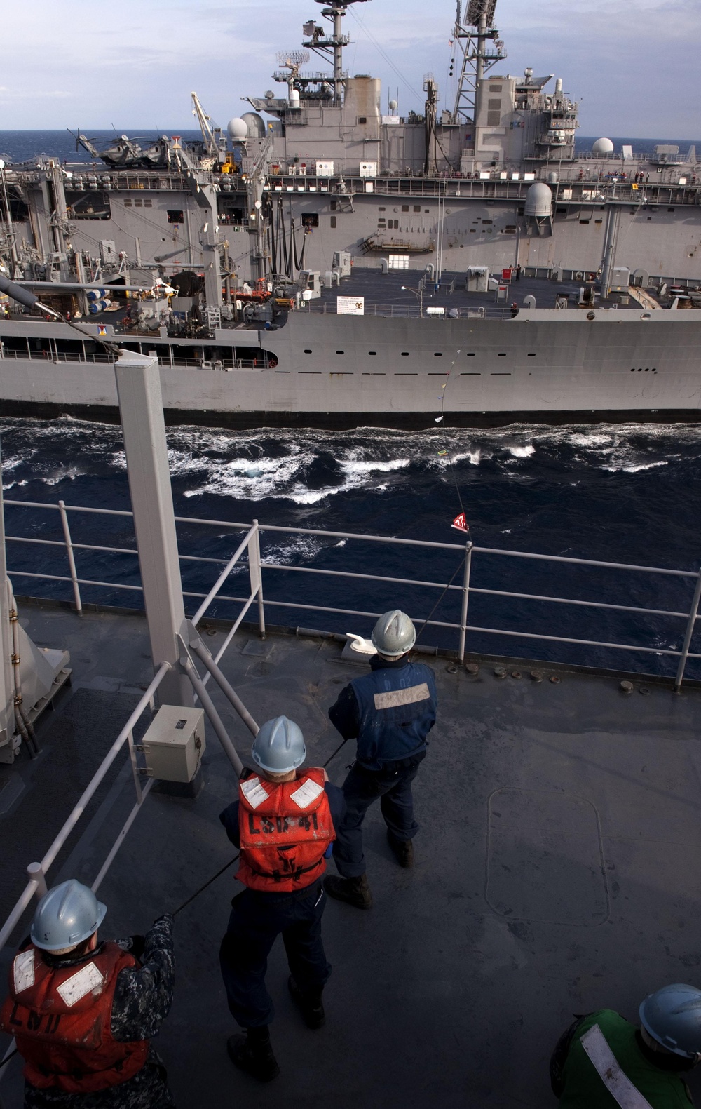 USS Whidbey Island Action