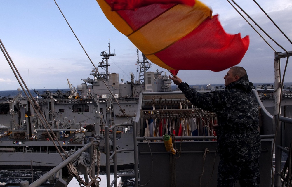 USS Whidbey Island Action