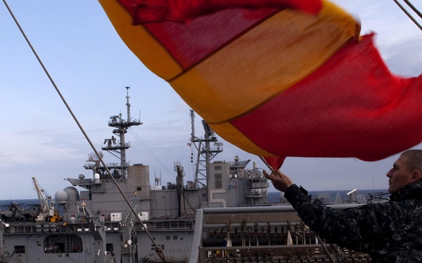 USS Whidbey Island Action