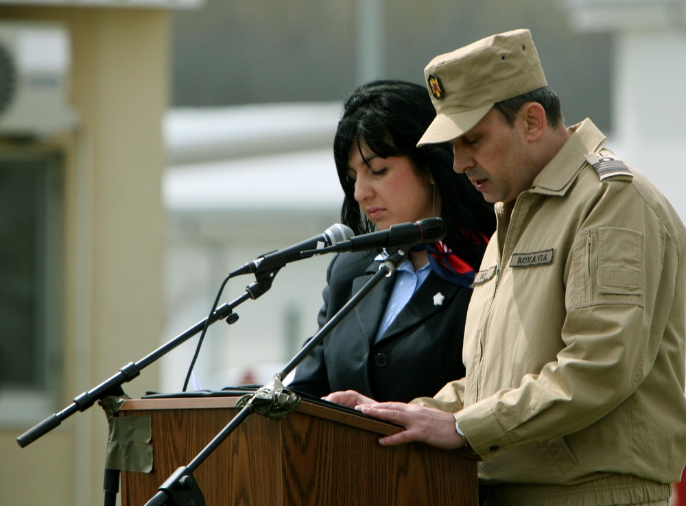 Romanian Commander's Address