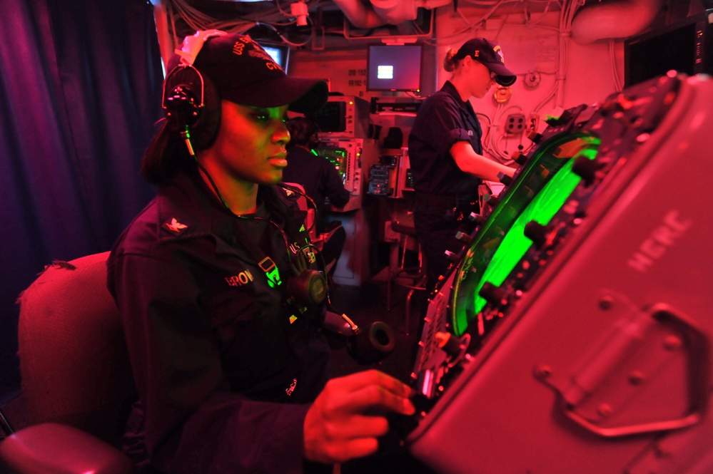 USS Enterprise action