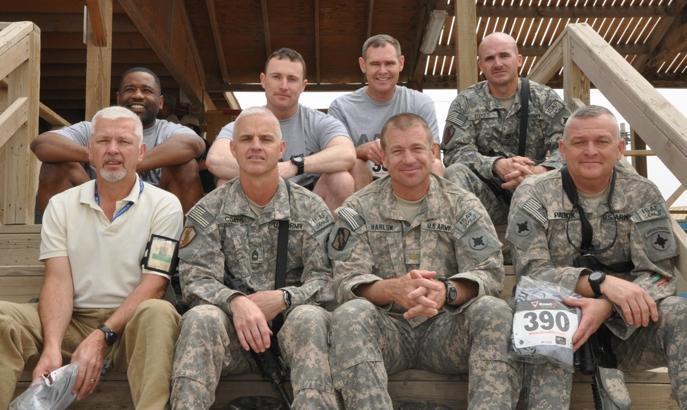 24-Hour Run for Charity at Kandahar Airfield
