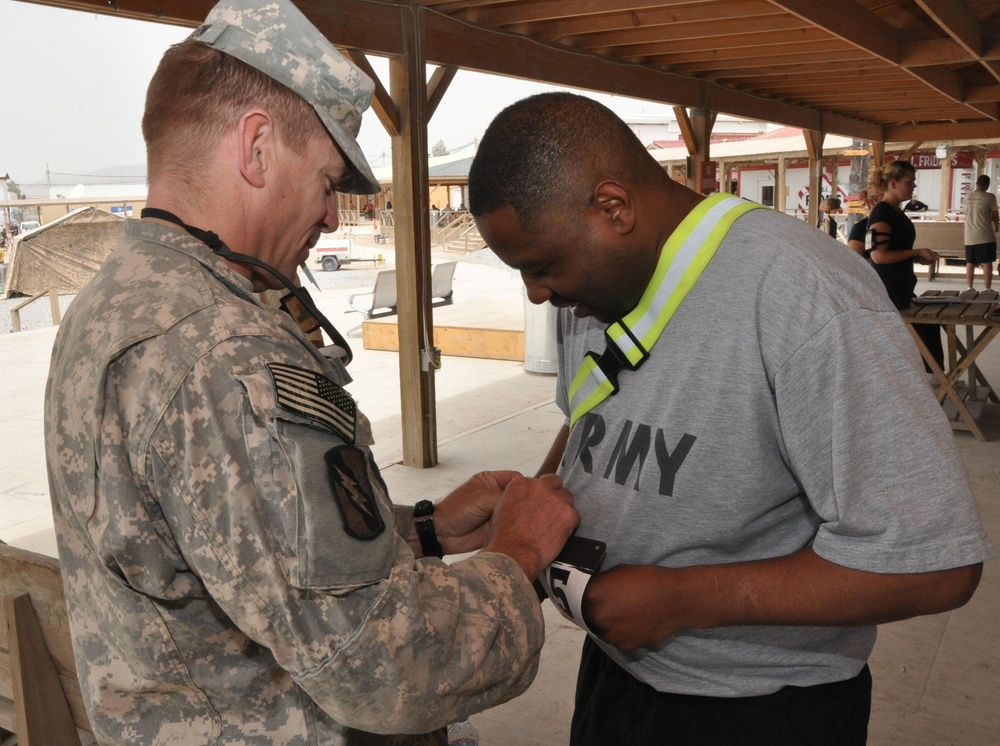 24-Hour Run for Charity at Kandahar Airfield