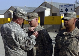 1-181st Infantry soldiers honored for defense of Camp Phoenix