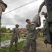 National Guard Sandbags Southern Indiana Rivers