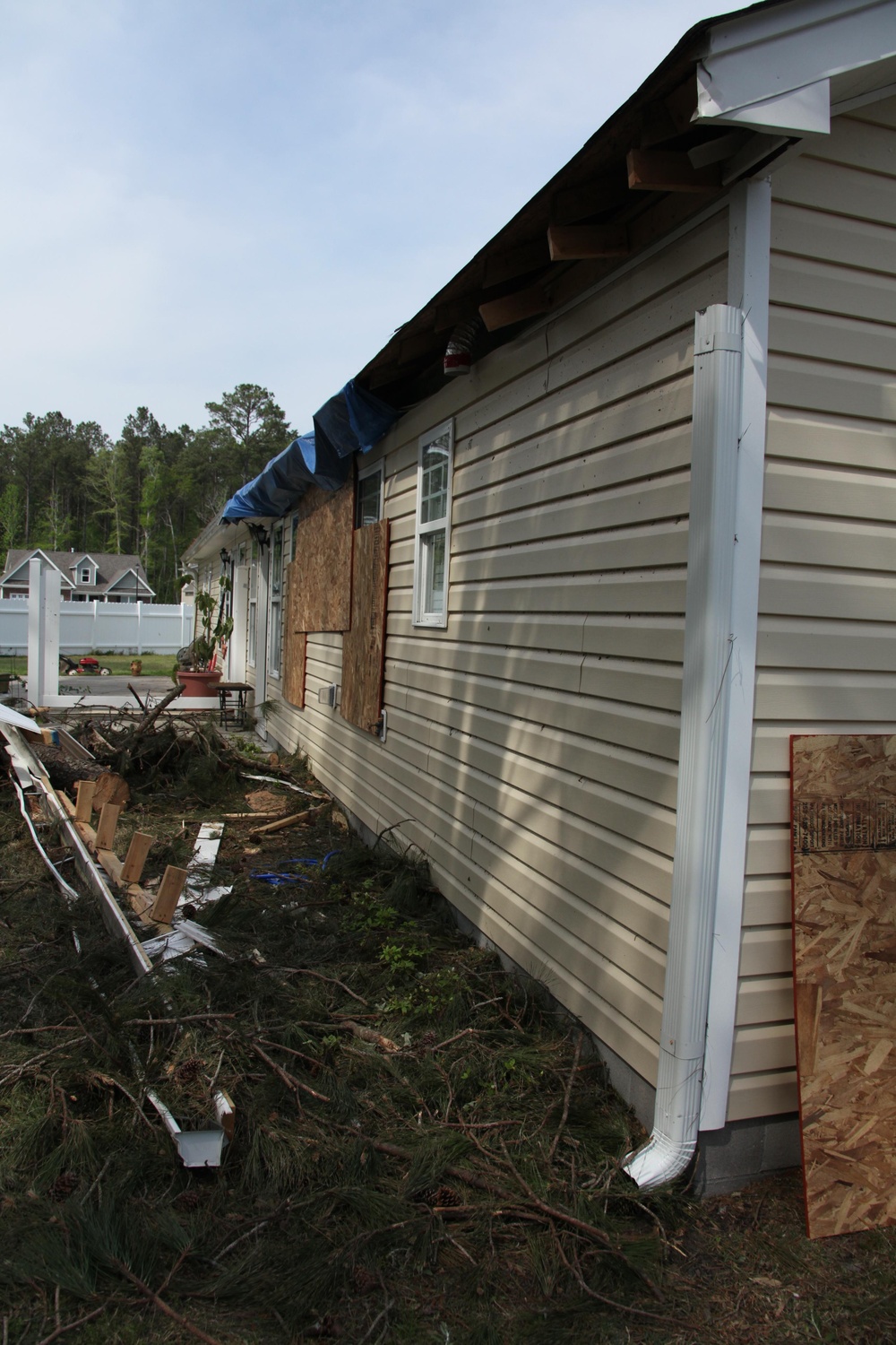 Cherry Point assists community after tornado devastation