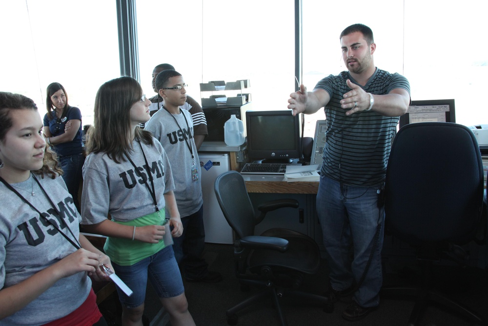 Local teens take in day at Cherry Point