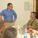 Assistant secretaries visit forward troops, talk budget cuts, manpower