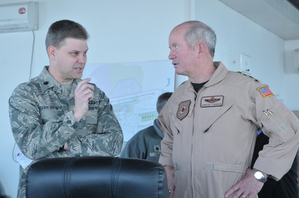 Gen. McNabb visit