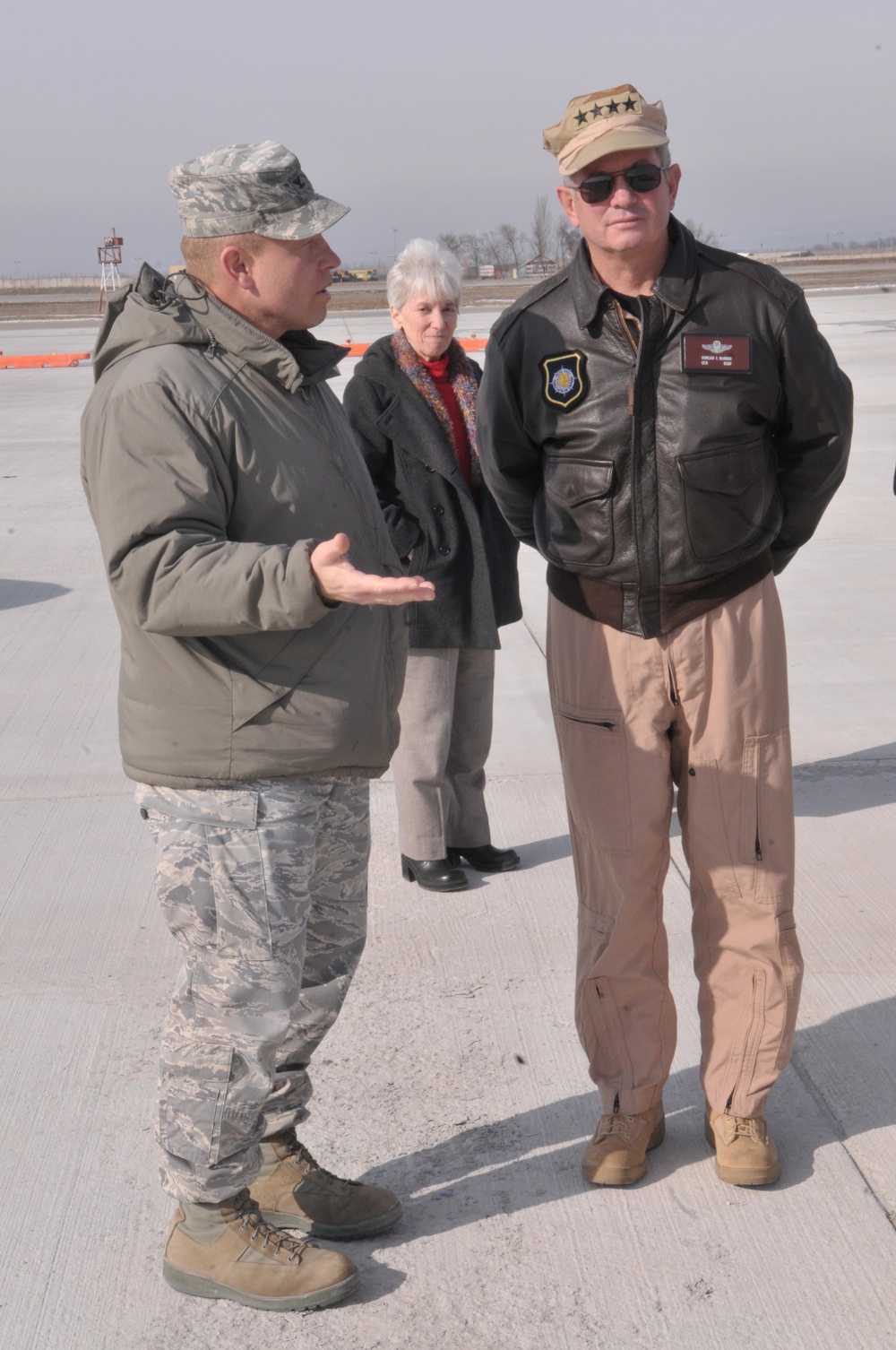 Gen. McNabb visit
