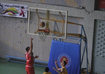 US-Azerbaijian basketball game