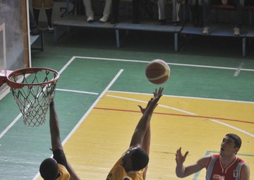 US-Azerbaijian basketball game
