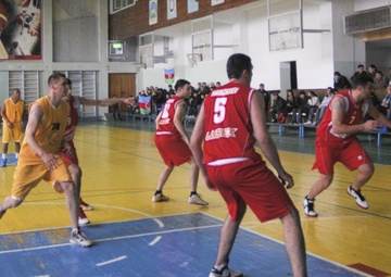 US-Azerbaijian basketball game