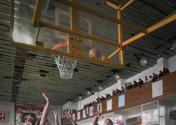 US-Azerbaijian basketball game