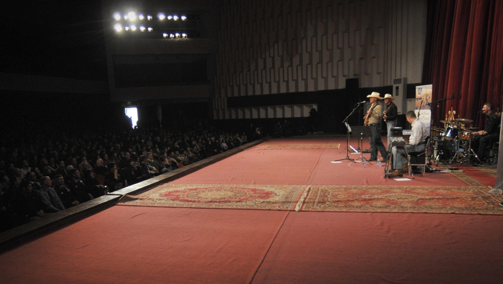 AFCENT Band visits Kyrgyzstan