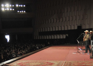 AFCENT Band visits Kyrgyzstan