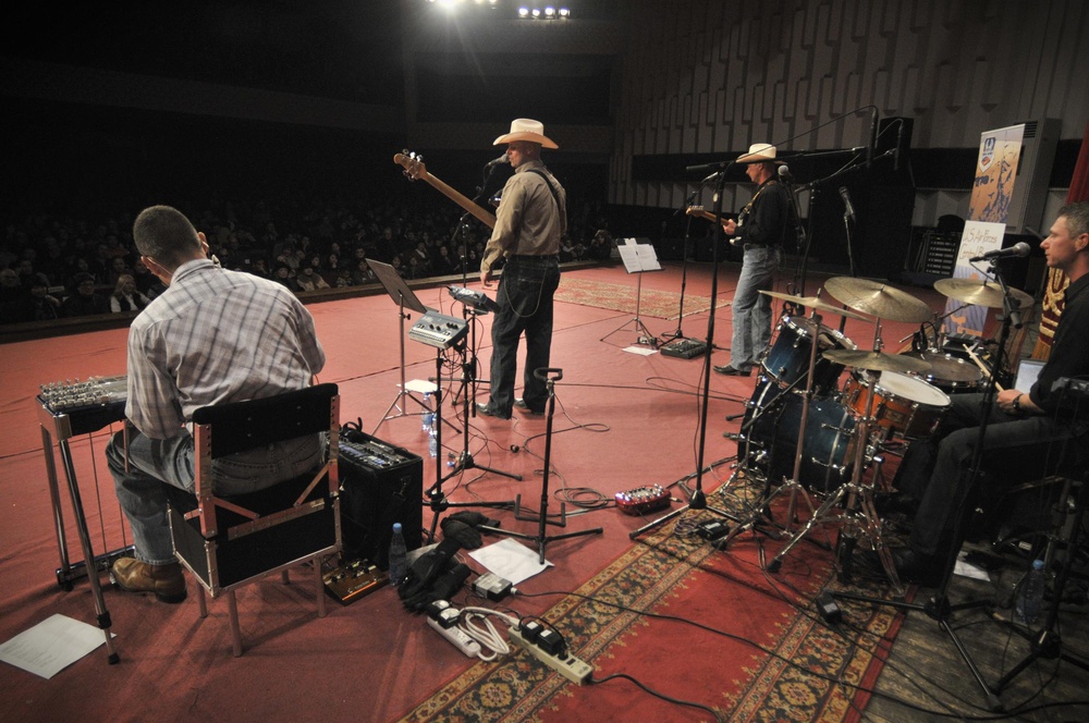 AFCENT Band visits Kyrgyzstan