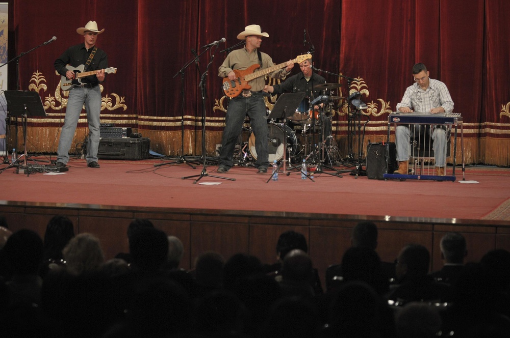 AFCENT Band visits Kyrgyzstan